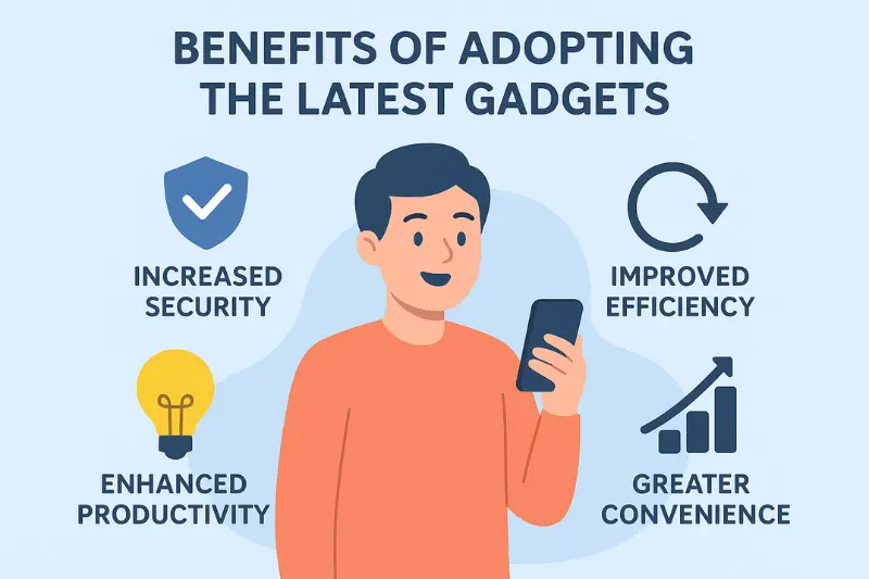benefits of adopting the latest gadgets