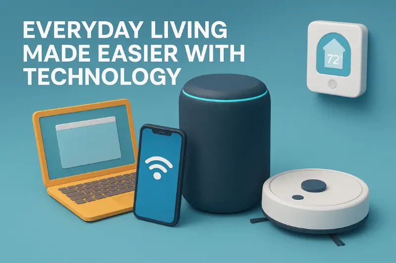 everyday living made easier with technology