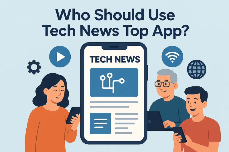 who should use tech news top app