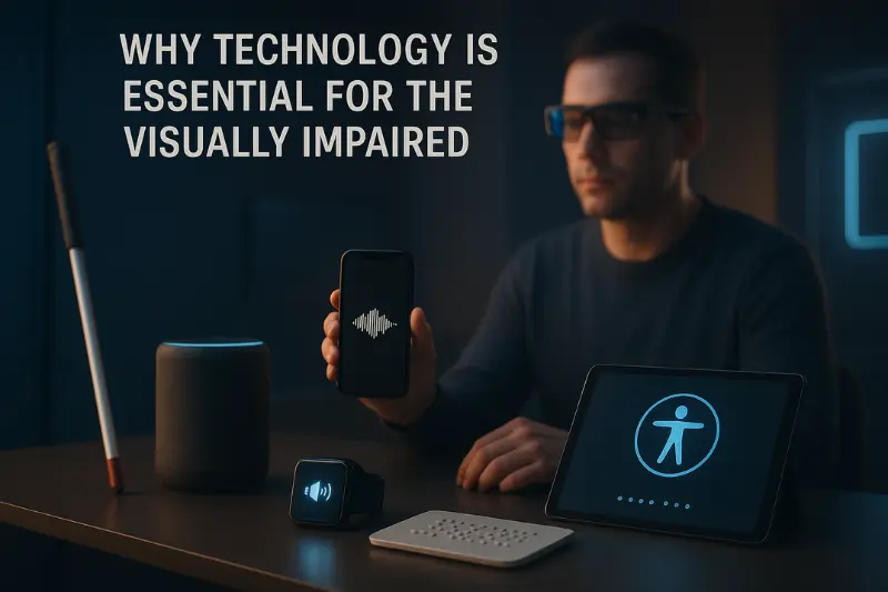 why technology is essential for the visually impaired