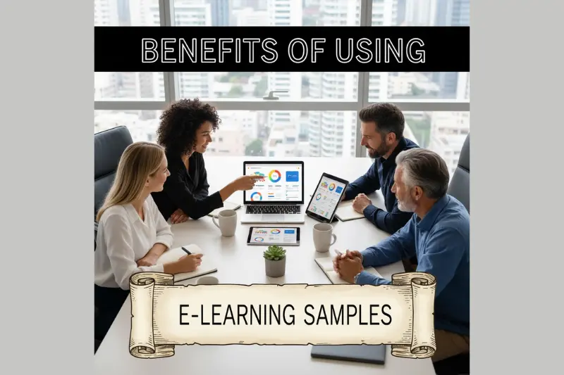 benefits of using e learning samples