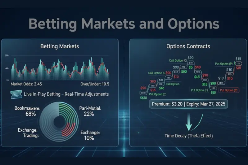 betting markets and options