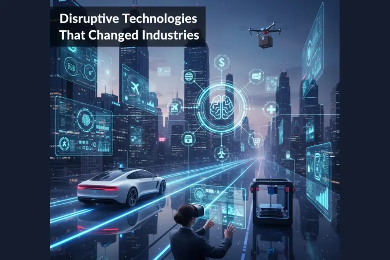 disruptive technologies that changed industries