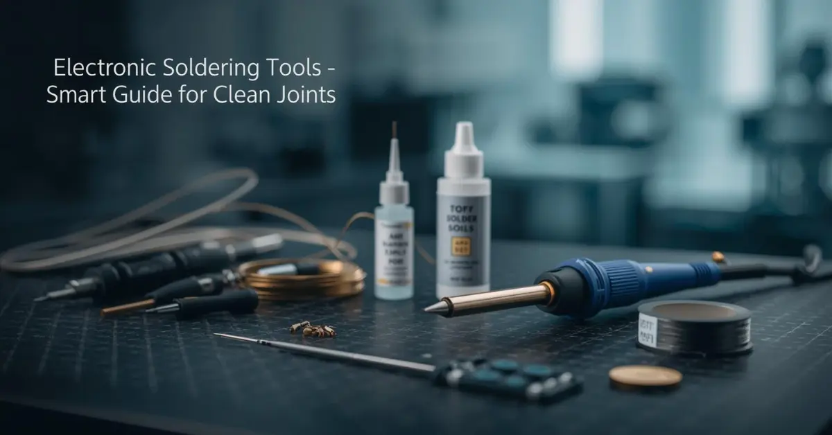 Electronic Soldering Tools – A Smart Guide for Clean Joints electronic soldering tools - a smart guide for clean joints