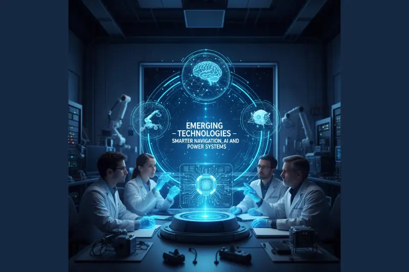 emerging technologies - smarter navigation, ai, and power systems