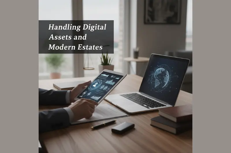 handling digital assets and modern estates