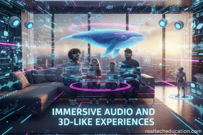 immersive audio and 3d-like experiences