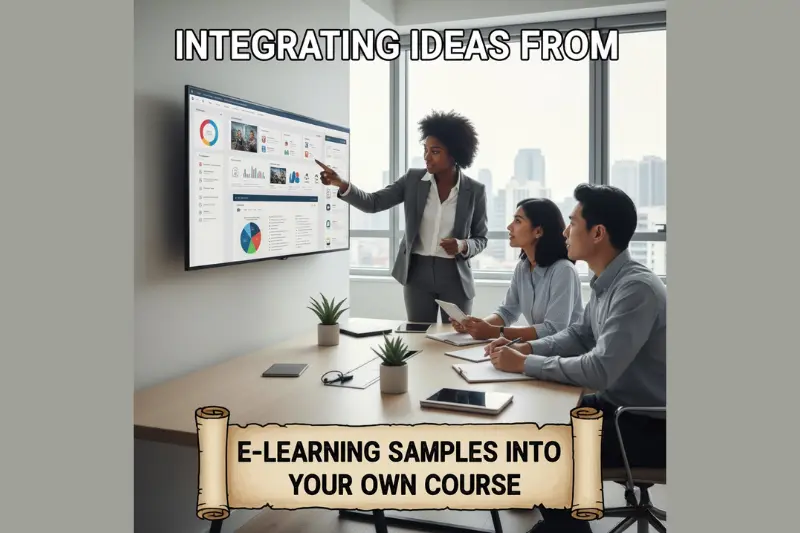 integrating ideas from e learning samples into your own course