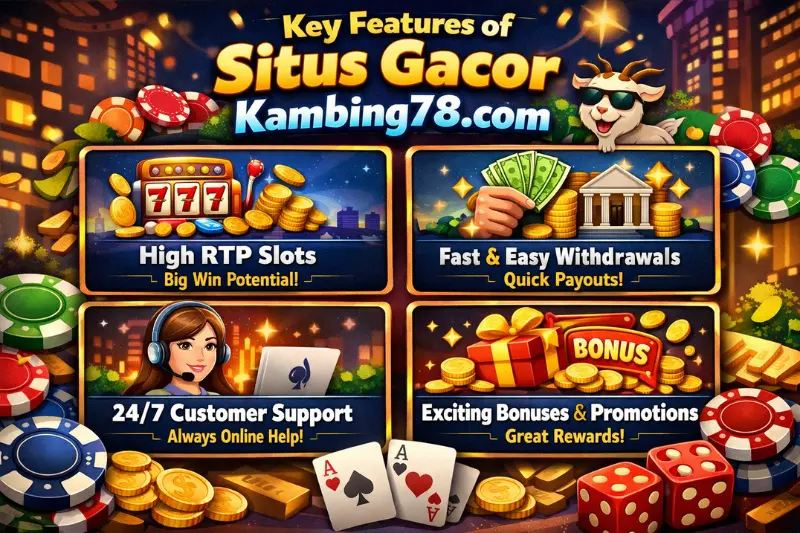 key features of situs gacor kambing78.com