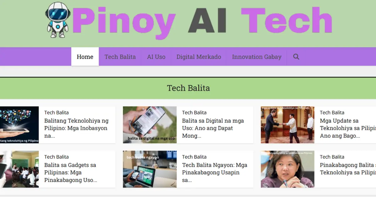 Pinoyaitech Com – Review, Features & Complete Guide pinoyaitech com
