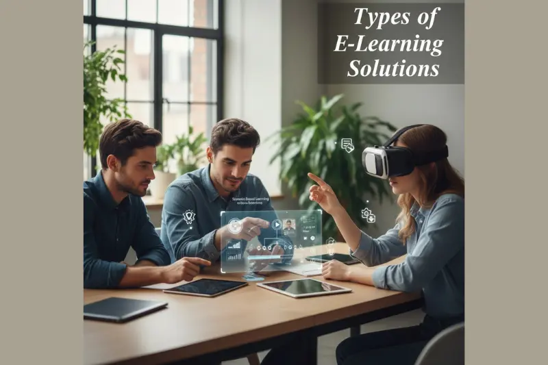 types of e-learning solutions