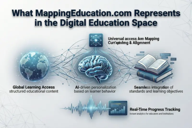 what mappingeducation com represents in the digital education space