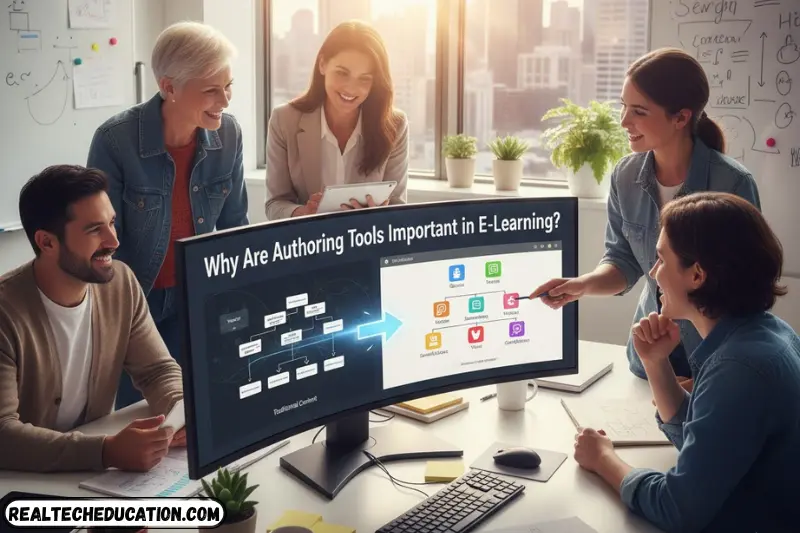 why are authoring tools important in e-learning